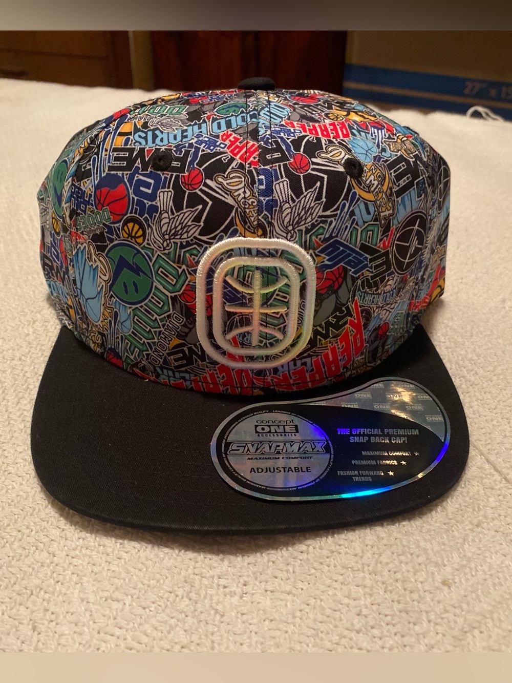 NWT Overtime Hat Basketball Graphics